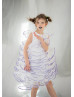 Tulle Tiered Flower Girl Dress Girl Party Dress